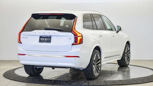 Crystal White Pearl 2025 Volvo XC90 Plug-In Hybrid T8 Plus 7-Seater