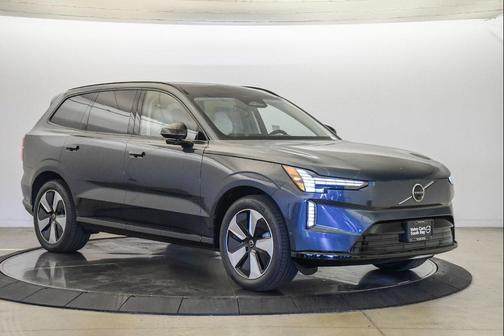 Denim Blue 2026 Volvo EX90 Plus, Twin Motor, Fully electric, 6 Seats