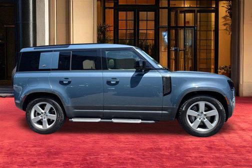 Tasman Blue Metallic 2023 Land Rover Defender 110 SE