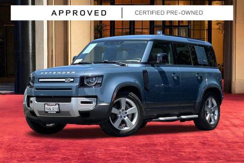 Tasman Blue Metallic 2023 Land Rover Defender 110 SE
