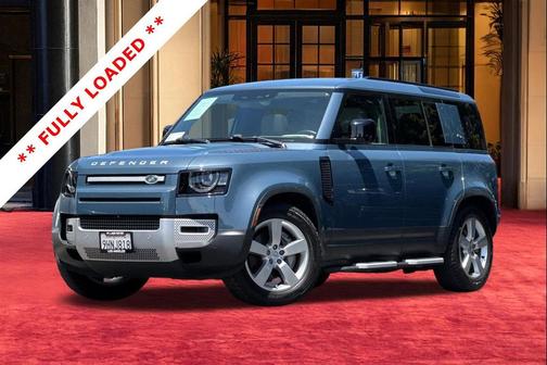 Tasman Blue Metallic 2023 Land Rover Defender 110 SE