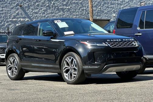 Santorini Black Metallic 2023 Land Rover Range Rover Evoque SE