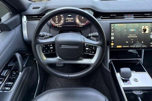 Black 2024 Land Rover Range Rover P400 SE