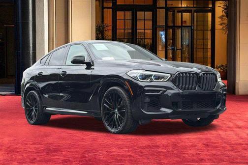 Black Sapphire Metallic 2022 BMW X6 xDrive40i
