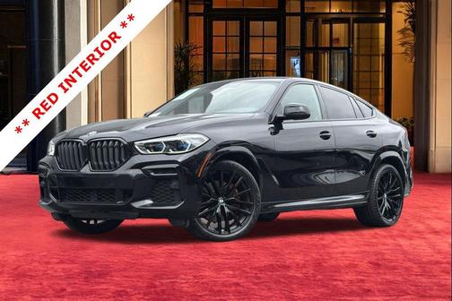 Black Sapphire Metallic 2022 BMW X6 xDrive40i
