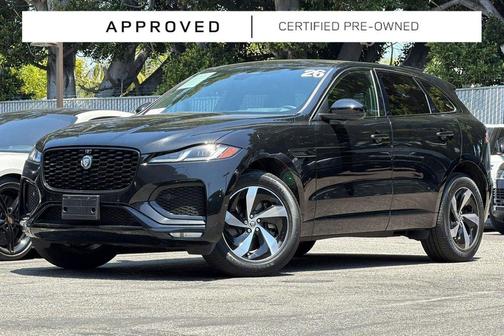 Santorini Black Metallic 2026 Jaguar F-PACE R-Dynamic S P400 AWD Automatic