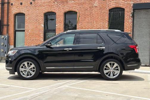 Shadow Black 2018 Ford Explorer Limited
