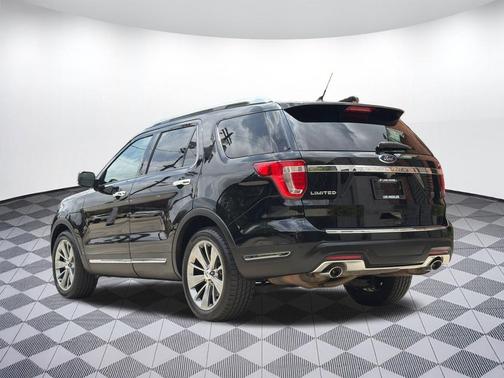 Shadow Black 2018 Ford Explorer Limited