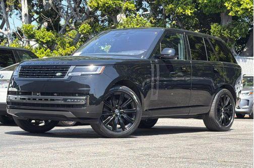 Black 2023 Land Rover Range Rover P400 SE