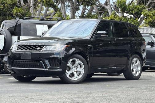 Black 2019 Land Rover Range Rover Sport HSE