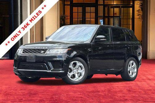 Black 2019 Land Rover Range Rover Sport HSE