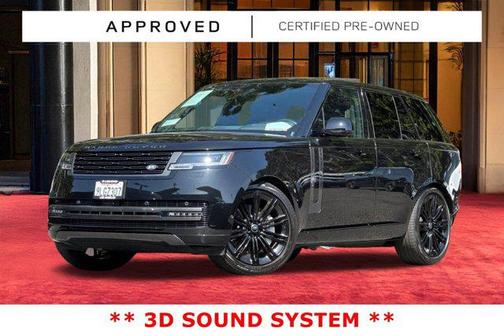 Black 2024 Land Rover Range Rover P530 SE