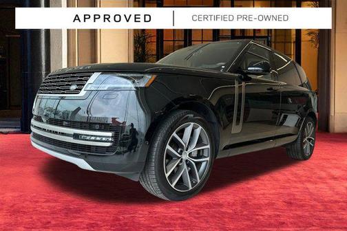 Black 2025 Land Rover Range Rover P400 SE 7 Seat