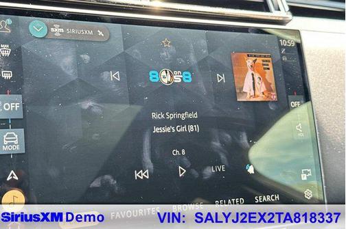 Santorini Black Metallic 2026 Land Rover Range Rover Velar P250 S