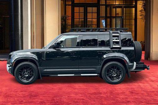 Santorini Black Metallic 2023 Land Rover Defender 110 S