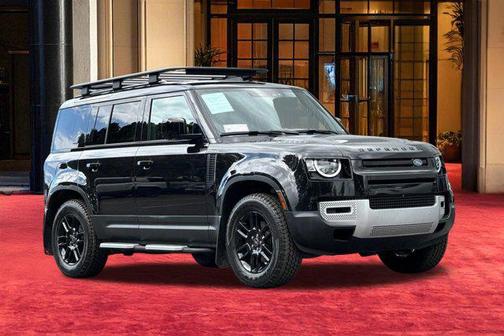 Santorini Black Metallic 2023 Land Rover Defender 110 S