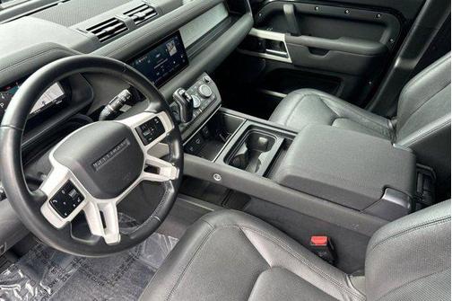 Santorini Black Metallic 2023 Land Rover Defender 110 S