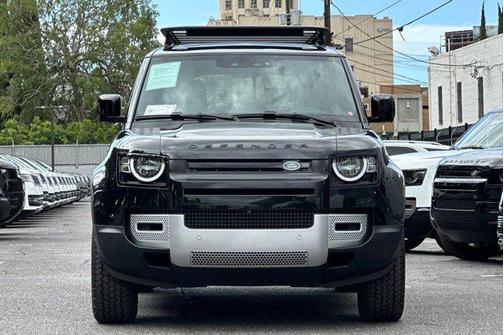 Santorini Black Metallic 2023 Land Rover Defender 110 S