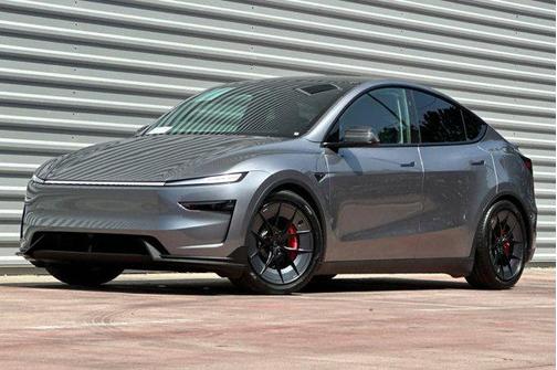 Stealth Grey 2026 Tesla Model Y Long Range Launch Series