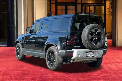 Santorini Black Metallic 2025 Land Rover Defender 110 P400 S