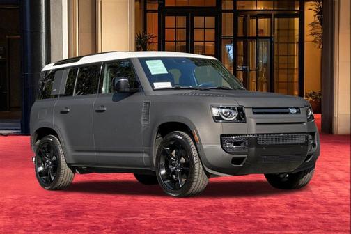 Santorini Black Metallic 2024 Land Rover Defender X-Dynamic SE