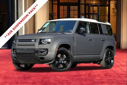 Santorini Black Metallic 2024 Land Rover Defender X-Dynamic SE