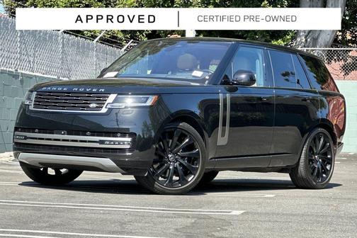 Black 2023 Land Rover Range Rover P530 SE