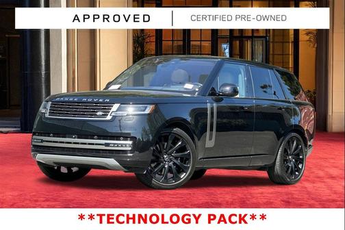 Black 2023 Land Rover Range Rover P530 SE