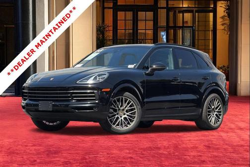 Black 2023 Porsche Cayenne Platinum Edition