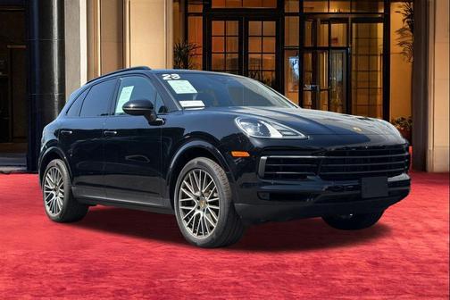 Black 2023 Porsche Cayenne Platinum Edition