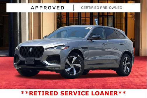 Gray 2026 Jaguar F-PACE R-Dynamic S P250 AWD Automatic