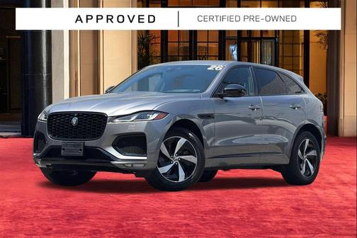 Gray 2026 Jaguar F-PACE R-Dynamic S P250 AWD Automatic