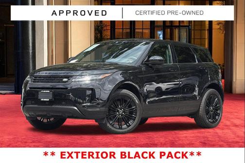 Santorini Black Metallic 2026 Land Rover Range Rover Evoque S