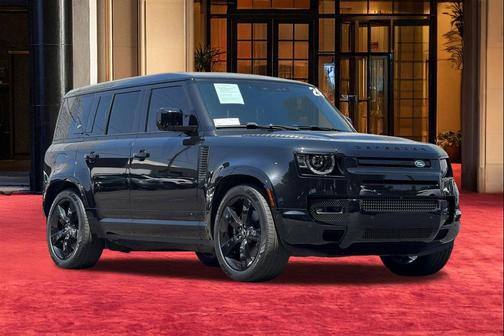 Santorini Black Metallic 2024 Land Rover Defender 110 V8