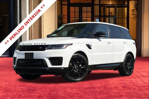 White 2022 Land Rover Range Rover Sport HSE Silver Edition