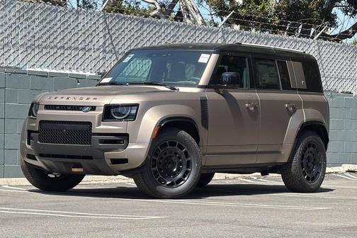 Petra Copper Premium Metallic 2026 Land Rover Defender P635 OCTA