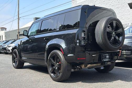 Santorini Black Metallic 2023 Land Rover Defender 110 X