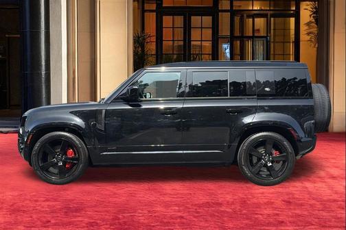 Santorini Black Metallic 2023 Land Rover Defender 110 X