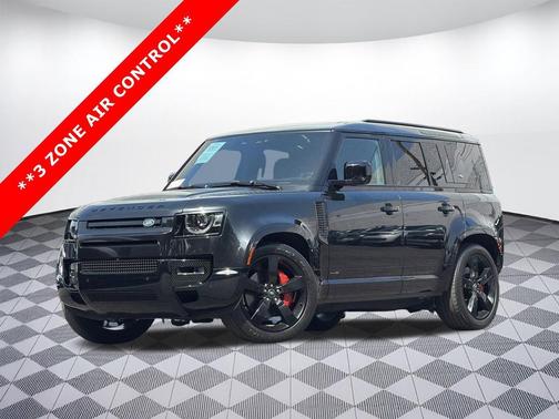 Santorini Black Metallic 2023 Land Rover Defender 110 X