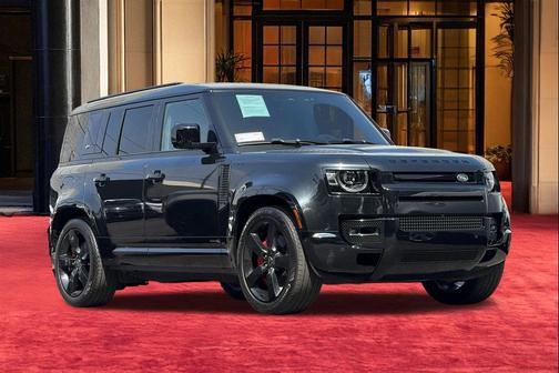 Santorini Black Metallic 2023 Land Rover Defender 110 X