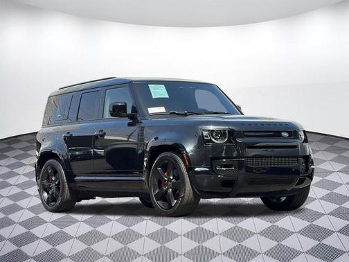Santorini Black Metallic 2023 Land Rover Defender 110 X