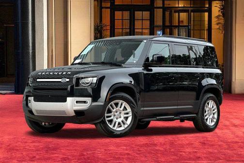 Santorini Black Metallic 2025 Land Rover Defender 110 P300