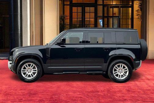 Santorini Black Metallic 2025 Land Rover Defender 110 P300
