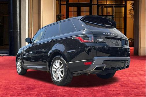 Black 2019 Land Rover Range Rover Sport SE
