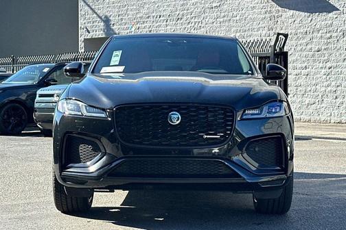 Santorini Black 2025 Jaguar F-PACE R-Dynamic S P400 AWD Automatic