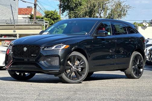 Santorini Black 2025 Jaguar F-PACE R-Dynamic S P400 AWD Automatic
