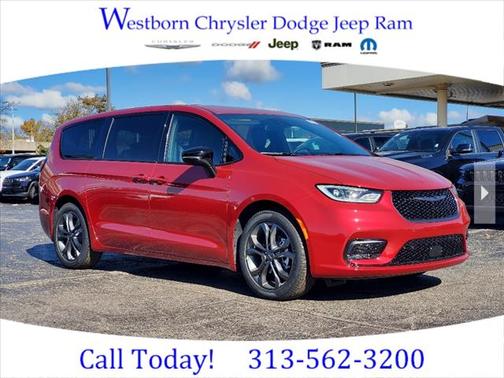 Red Hot Pearlcoat 2026 Chrysler Pacifica L