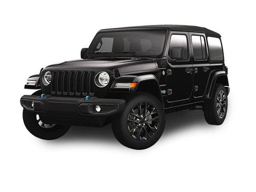Black Clearcoat 2023 Jeep Wrangler 4xe Sahara