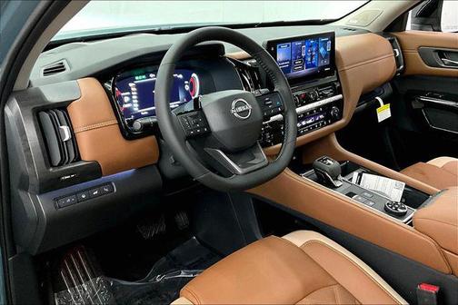 Baltic Teal 2026 Nissan Pathfinder Platinum