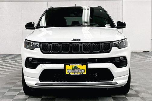 Bright White Clearcoat 2023 Jeep Compass High Altitude